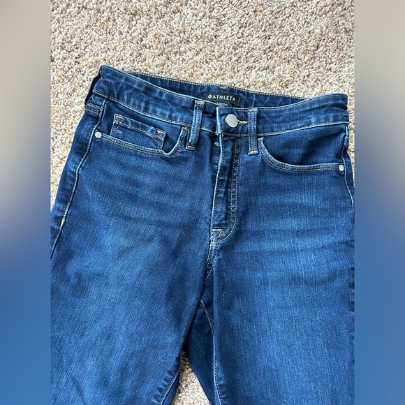 Athleta Sculptek Ultra Skinny Midnight Jean 4 Tall - Picture 2 of 5